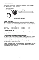 Предварительный просмотр 7 страницы Aigis Mechtronics MLAR Fixed Focal Series Installation And Operating Instructions Manual