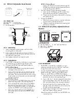 Preview for 4 page of Aigis Mechtronics MT9207 Installation And Operating Instructions Manual