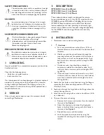 Preview for 2 page of Aigis Mechtronics MT9208SS Installation And Operating Instructions