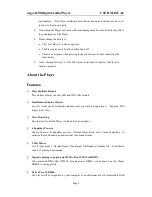 Preview for 4 page of Aigo A208 User Manual