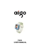 Aigo F029 User Manual preview