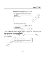 Preview for 14 page of Aigo MP5901 User Manual