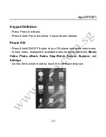 Preview for 15 page of Aigo MP5901 User Manual