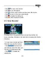 Preview for 23 page of Aigo P882 User Manual