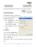 Preview for 33 page of Aigo UM-F158 User Manual