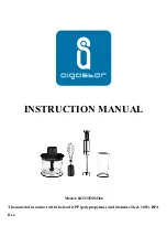 Preview for 1 page of AIGOSTAR 300100JPP Instruction Manual