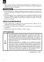 Предварительный просмотр 24 страницы AIGOSTAR 320100JVN Instruction Manual