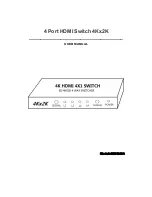 Aikexin 4KDK404 User Manual preview