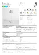 ailati lights POLDINA LD0280B3 Assembly Instructions Manual preview