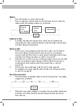 Preview for 9 page of Aim ACC10R User Manual