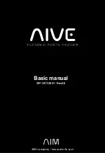 Предварительный просмотр 1 страницы Aim AIVE Basic Manual