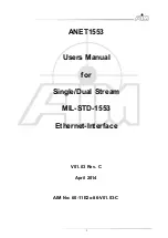 Preview for 3 page of Aim ANET1553-1 User Manual