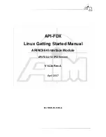 Preview for 3 page of Aim API-FDX-2 V2 Getting Started Manual