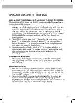 Preview for 5 page of Aim CR1009W User Manual