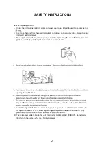 Предварительный просмотр 3 страницы Aim CZ500 Instructions For Use And Care Manual