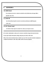 Preview for 15 page of Aim CZ600 User Manual