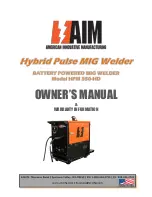 Aim HPM 300 Owner'S Manual & Warranty Information предпросмотр