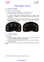 Preview for 6 page of Aim MXL Pista User Manual