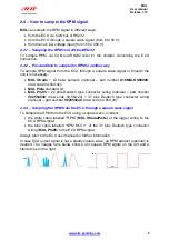 Предварительный просмотр 9 страницы Aim MXL Pista User Manual