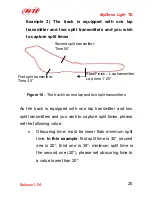 Предварительный просмотр 20 страницы Aim MyChron Light TG Manual