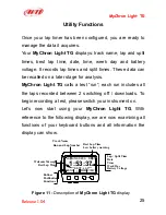 Предварительный просмотр 25 страницы Aim MyChron Light TG Manual