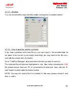 Preview for 82 page of Aim MYCHRON4 660 User Manual