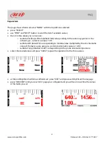 Preview for 2 page of Aim MyChron5 Faq