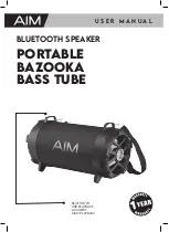 Preview for 1 page of Aim PORTABLE BAZOOKA BASS TUBE User Manual