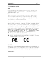 Preview for 3 page of Aim RC201 User Manual