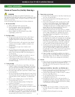 Preview for 3 page of Aimco AcraDyne Gen IV iAC Operation Manual