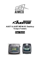 Preview for 1 page of Aimco AUDITOR AUET User Manual