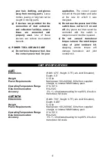 Preview for 4 page of Aimco AUDITOR AUET User Manual