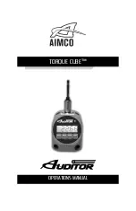 Aimco Auditor TORQUE CUBE Operation Manual preview