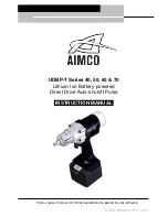 Aimco UDBP-T40 Instruction Manual preview