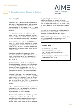 Preview for 3 page of AIME T400 User Manual