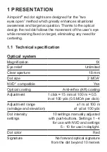 Preview for 2 page of Aimpoint Duty RDS User Manual