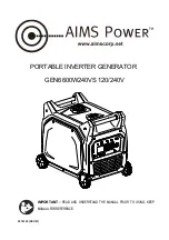 AIMS Power GEN6600W240VS Manual preview