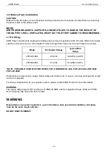 Preview for 16 page of AIMS Power LFP24V400A Instruction Manual