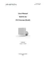 Ainstein WAYV Air User Manual preview