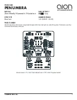 Aion Electronics PENUMBRA BASS FUZZ Manual preview