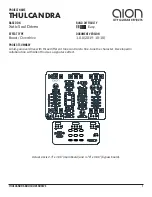 Aion Electronics THULCANDRA Manual preview