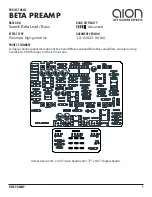 Preview for 1 page of aion BETA PREAMP Manual