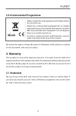 Preview for 13 page of Aiper P1111 User Manual