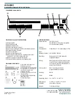 Preview for 2 page of Aiphone AX-248C Specifications