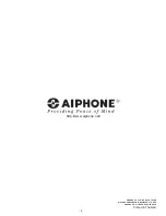 Предварительный просмотр 8 страницы Aiphone DA-2DS Installation Manual