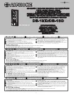 Preview for 1 page of Aiphone DB-1SD Operation Manual