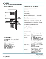 Preview for 2 page of Aiphone GFA-DES Specification