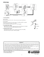 Предварительный просмотр 4 страницы Aiphone IC-1AD(U Instructions