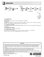 Предварительный просмотр 4 страницы Aiphone IE-1AD(U) Instructions