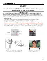 Aiphone IE-SSV Instructions предпросмотр